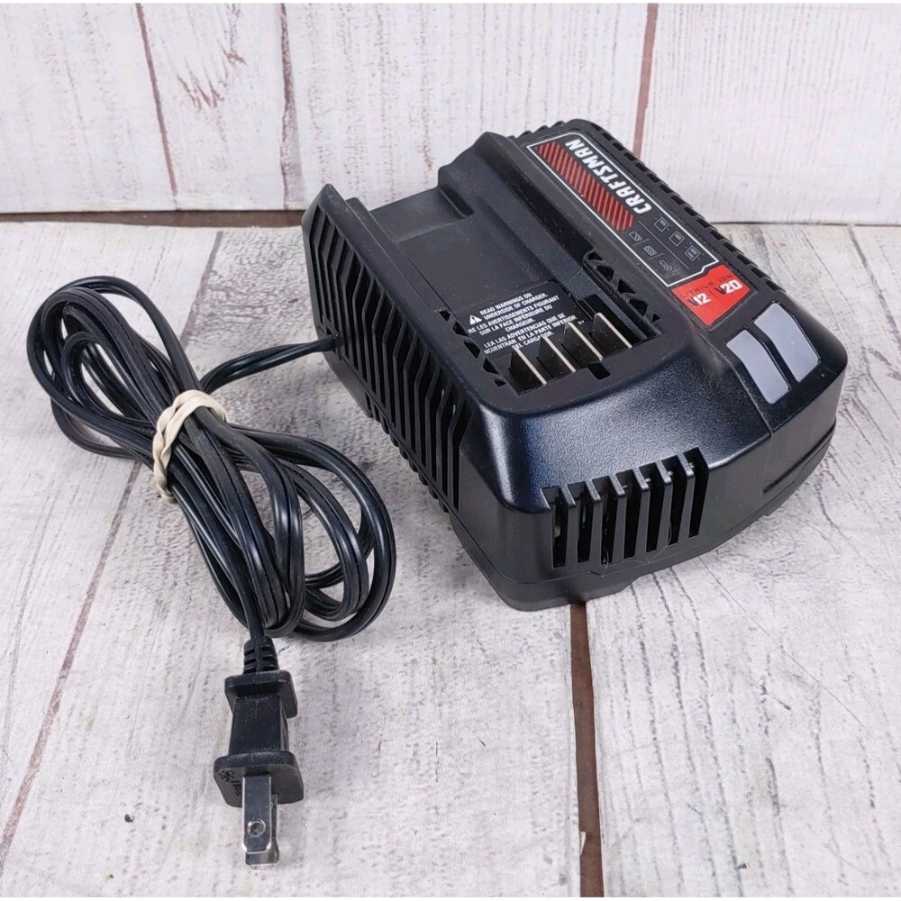 Craftsman CMCB102 Type 1 Lithium-Ion Fast Battery Charger 12V-20V - TESTED WORKS